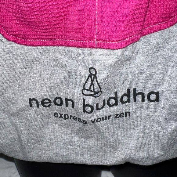Neon Buddha Tote Bag - Picture 5 of 7